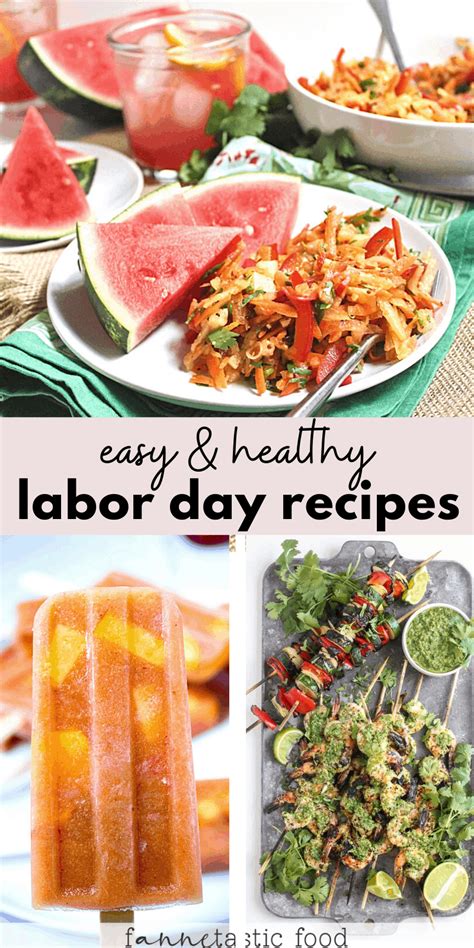 Healthy Labor Day Recipes (Grilling + More!) - fANNEtastic food