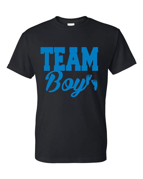 Team Boy Gender Reveal Unisex T-shirt - Etsy