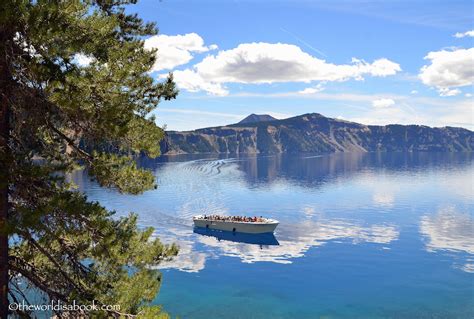 Cruising Crater Lake National Park - The World Is A Book