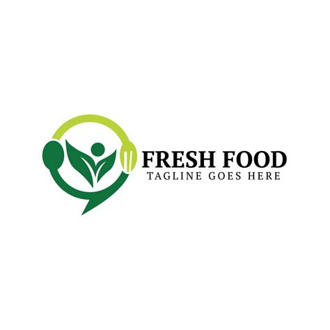 Fresh food logo design - MasterBundles