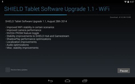 Nvidia Shield Tablet Gets A First Update that Brings Better ShadowPlay Performance and Improved ...