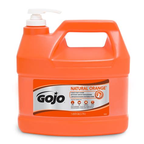 Buy GojoNATURAL ORANGE Pumice Hand Cleaner, 1 Gallon Quick Acting ...