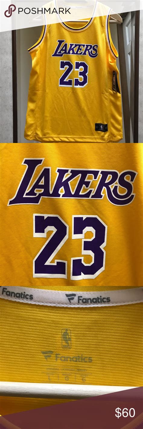 ⬇️NWT LA Lakers Lebron James #23 Jersey - Youth L | La lakers, Lebron ...