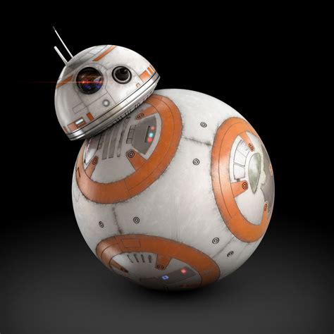 BB-8 Star Wars Droid Full Rigged 3D Model animated rigged MAX OBJ FBX 3DM | CGTrader.com