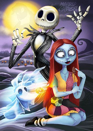 Jack Skellington And Sally Wallpaper - Printable Color