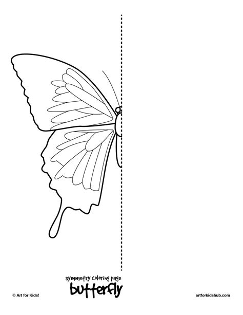 10 Free Coloring Pages - Bug Symmetry - Art For Kids Hub - | Symmetry art, Art for kids hub, Art ...