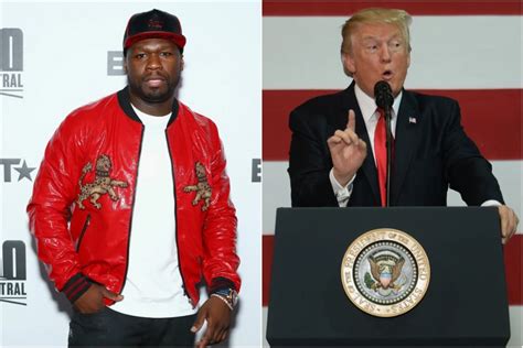 50 Cent Claims President Trump Offered Him $500,000 to Appear During ...