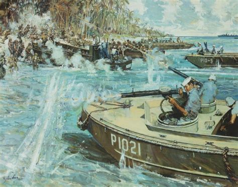 7 things you didn't know about Guadalcanal | Military drawings, Combat art, Military art