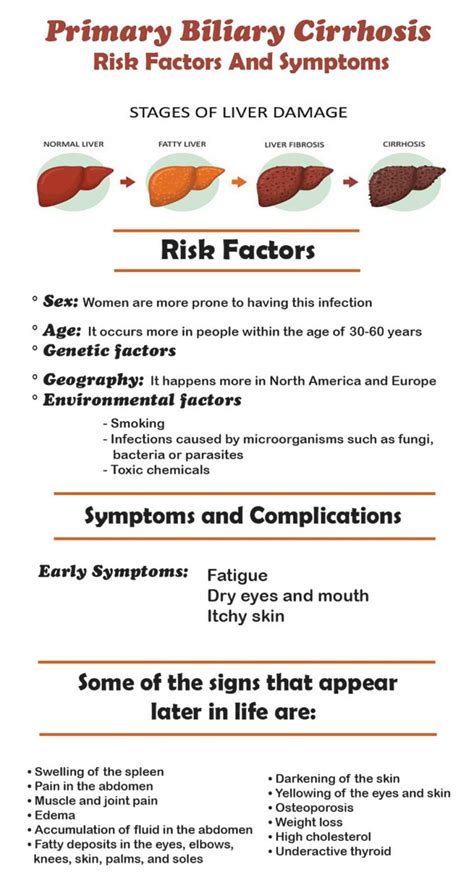 Primary Biliary Cirrhosis: Stages And Symptoms - Fatty Liver Disease