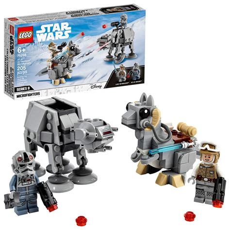 Buy LEGO Star Wars at-at vs. Tauntaun Microfighters 75298 Building Kit ...