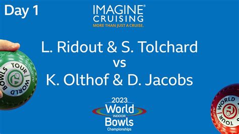 World Indoor Bowls Championship 2023 - L.Ridout & S.Tolchard vs K ...