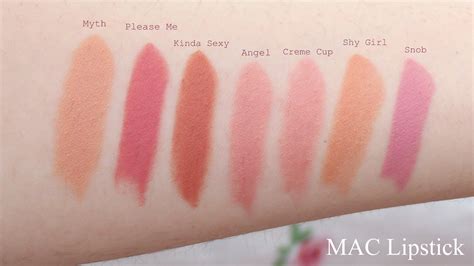 MakeupMarlin: MAC Lipstick Swatches 2