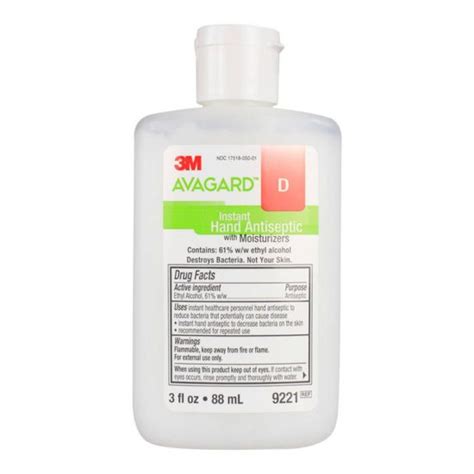 3M Avagard-D Instant Hand Antiseptic at IndeMedical.com