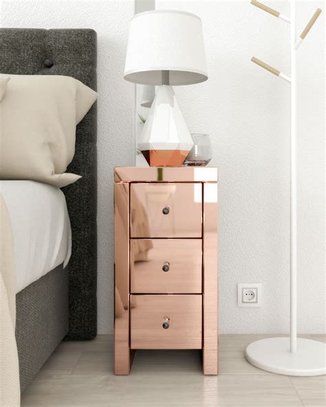 10 Rose Gold Nightstands to Bring Glamour to Your Bedroom in 2024 ...