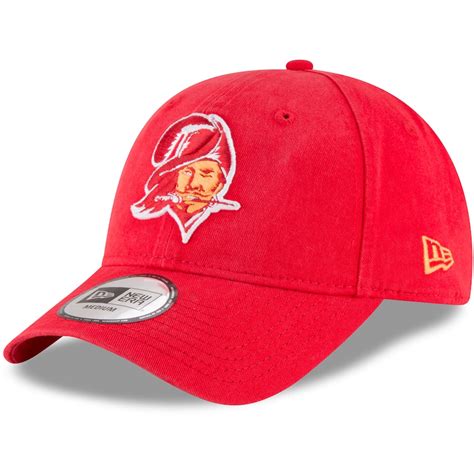 Tampa Bay Buccaneers New Era NE Core Fit Throwback 49FORTY Fitted Hat - Red