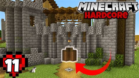 Let's Play Minecraft Hardcore | Working Castle Gate! - YouTube