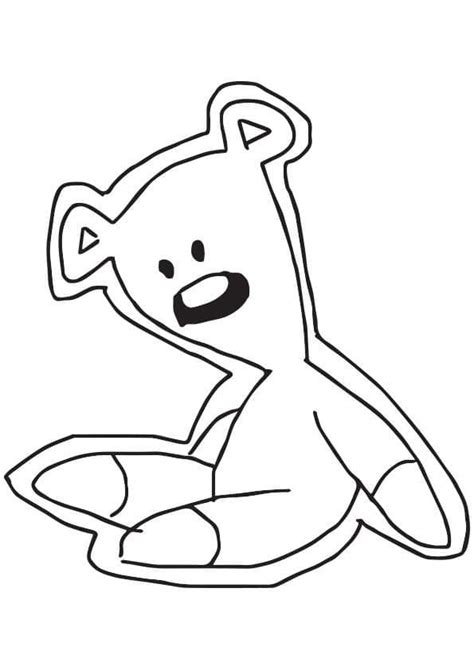 Dibujos de Teddy de Mr. Bean para Colorear para Colorear, Pintar e ...