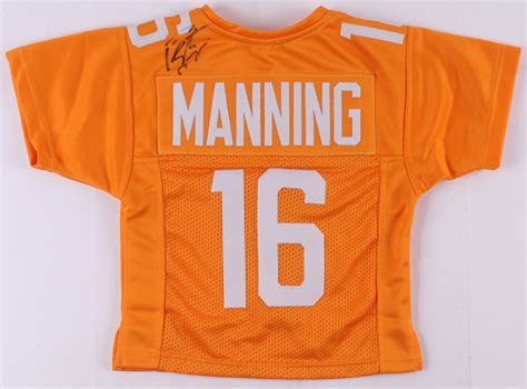 Peyton Manning Signed Tennessee Volunteers Jersey (JSA COA) | Pristine Auction