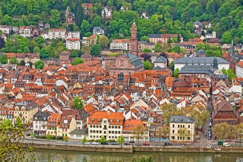 Heidelberg old town, Germany | Stock image | Colourbox