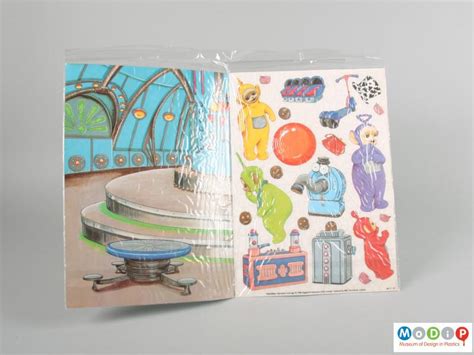 Teletubbies Make-A-Scene Activity Book | Museum of Design in Plastics