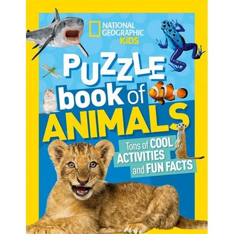 National Geographic Kids Puzzle Book: Animals - Walmart.com - Walmart.com