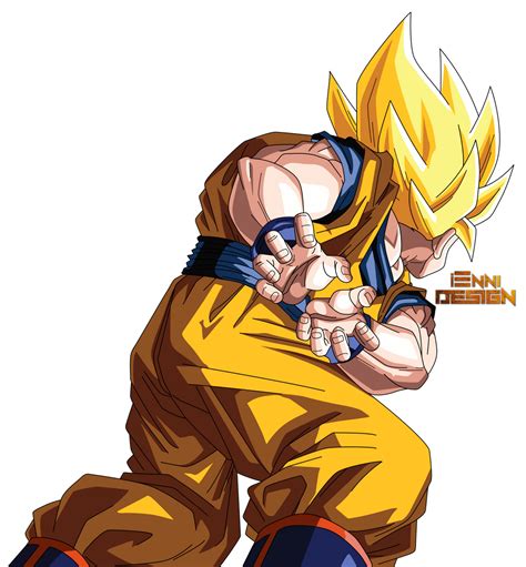 Dragon Ball Z|Goku (Kamehameha) by iEnniDESIGN on DeviantArt