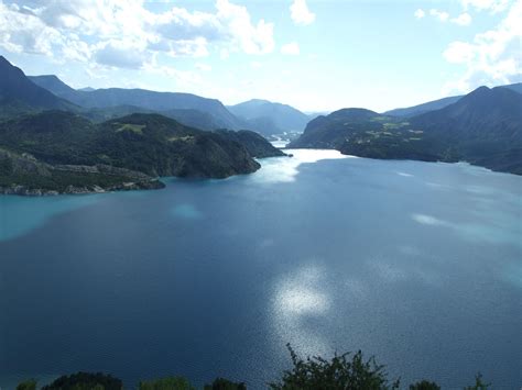 Serre Poncon Lake (Provence French) Provence, Deep Blue Sea, Alps ...