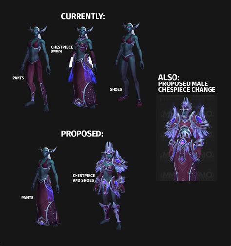 Nightborne Heritage set edit proposition (with pictures) : r/wow