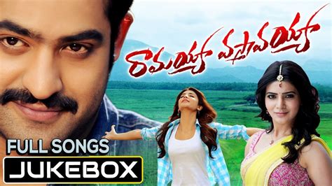 Ramayya Vasthavayya Movie Telugu Songs Jukebox || Jr. NTR, Samantha, Shruthi Hasan - YouTube