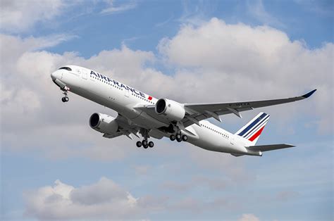 Fonds d'ecran Avion de ligne Airbus Air France, A350-900 Aviation télécharger photo