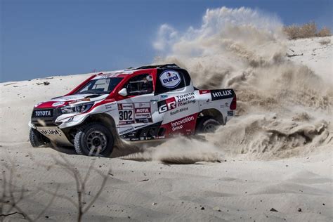 Toyota enters three racing Hilux trucks in 2019 Dakar 2019 Toyota Hilux ...