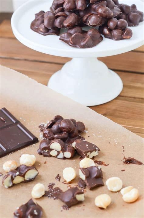 Chocolate Covered Macadamia Nuts pieces - 24 Carrot Kitchen | Chocolate ...