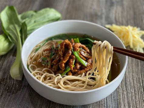 Shredded Pork Noodle Soup - Menu - Zen Modern Asian Bistro - Asian ...