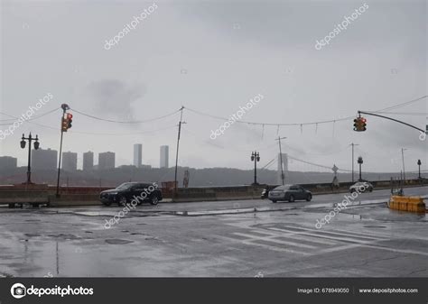 September 2023 New York Usa Heavy Rain Flooding New York – Stock ...