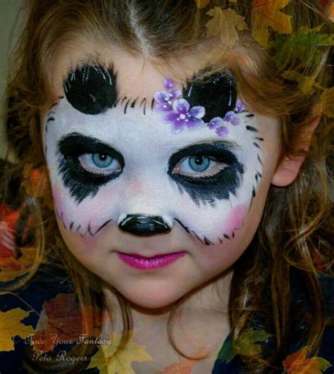 how to do panda face paint - In The Limelight E-Zine Bildergalerie