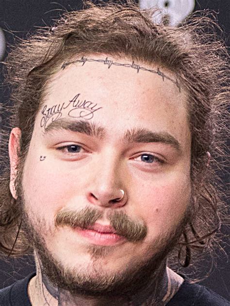 Post Malone Tattoos and Their Meanings: Photos – Hollywood Life | Razor ...