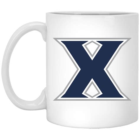 Xavier Musketeers Logo 11 oz. White Mug - Diana T-shirt