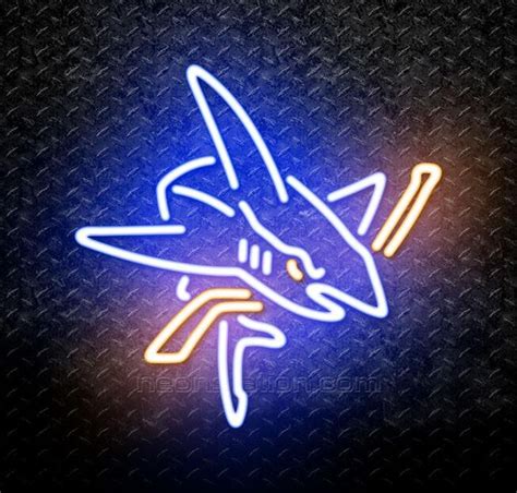 NHL San Jose Sharks Logo Neon Sign For Sale // Neonstation