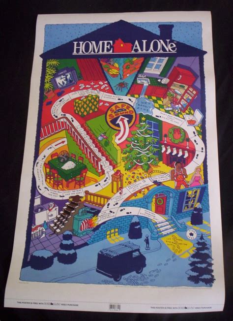 HOME ALONE movie poster original video promotional PREMIUM | #1817647326