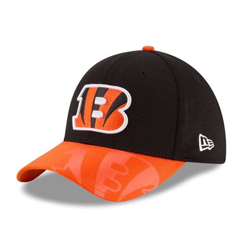 Men's New Era Black Cincinnati Bengals 2016 Sideline Official 39THIRTY ...