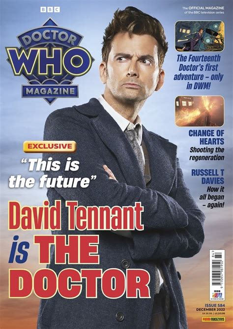 Out Now: David Tennant’s Fourteenth Doctor Debuts in Doctor Who Magazine #584 – The Doctor Who ...