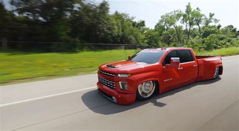 Four Months of Work Lead to This Slammed 2020 Chevrolet Silverado, It ...