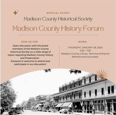 Madison County Kentucky Historical Society, Inc. - News