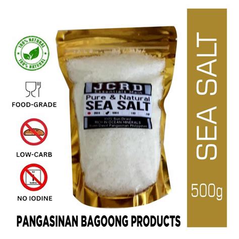 Dasol Pangasinan Organic Rock Salt | Shopee Philippines