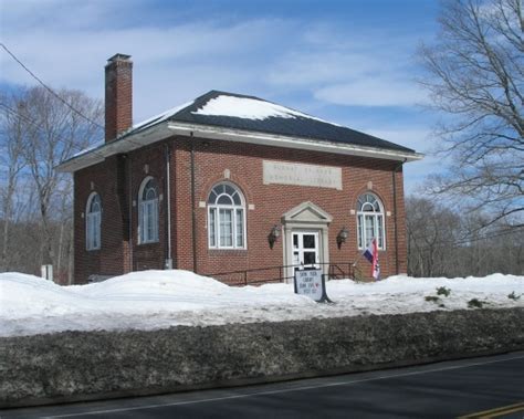 Andover Public Library (1927) – Historic Buildings of Connecticut