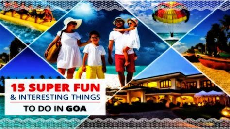 Adventure Activities In Your Goa Tour Package