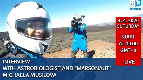 Interview with astrobiologist and "marsonaut" Michaela Musilova - YouTube