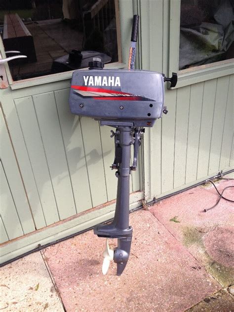 Yamaha 2hp 2 stroke outboard ( standard shaft) for sale - professionally serviced and low use ...