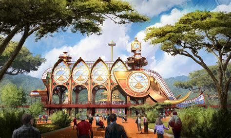 Theme_Park_Concept_Art_Elephant - Juan Muñoz | Ilustracion-Mattepainting-3D