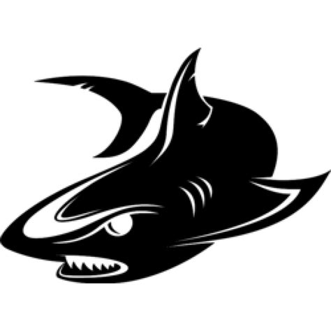 Great white shark Logo Sticker - shark png download - 500*500 - Free ...